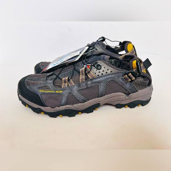 Salomon Techamphibian Water Shoes Men’s 11 NWT Black Gray - Picture 11 of 12